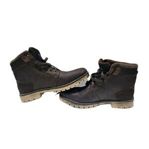Marco Vitale Collezione Brown Lace Up  Men's Boots Sizes 11